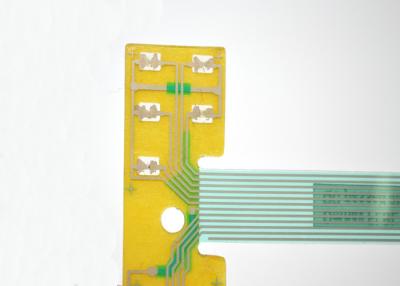 China Interruptor de membrana del regulador de impresora LED con los botones grabados en relieve táctiles en venta