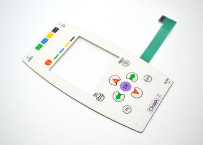 China Multi Keys Embossed Tactile Membrane Switch , Keyboard Membrane Switch 0.2mm for sale