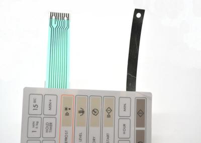 China Flat Type Single Shielding Sealed Membrane Switches for sale