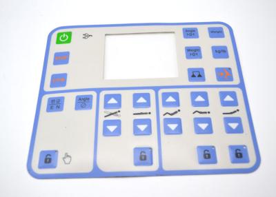 China Telclado numérico táctil grabado en relieve del interruptor de membrana, interruptor multi del panel de la membrana del botón en venta