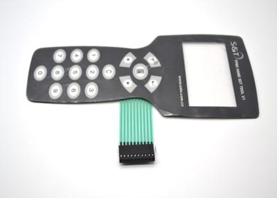 China Embossed Tactile Membrane Switch Keypad For Remote Controller Anti - Microbial for sale