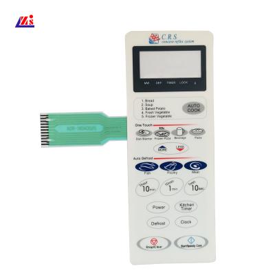 China Thickness 0.3mm Touch Dustproof Membrane Switch Keyboard for sale