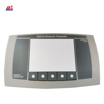 China ISO9001 Embossed Button 0.2mm Keyboard Membrane Switch for sale