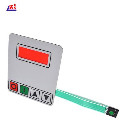 China Thin Type Metal Dome Membrane Switch With Matte Surface 0.3 Mm Thickness for sale