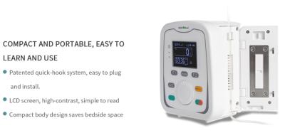 China Easy Using Syringe Medication Infusion Pumps 0.1-9999.9ml Volume Infused for sale