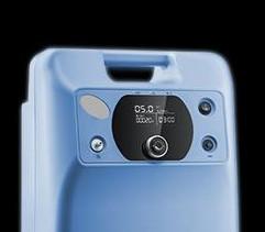 China aprovação plástica do escudo ISO13485 do Abs portátil da máquina do concentrador do oxigênio 5L à venda