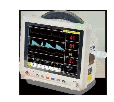 China Monitor paciente médico PM5000 do multi parâmetro forma de onda de um Ecg de 12 polegadas à venda