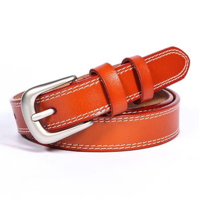 China 2.5cm Wide Woman Fake Leather Belt Ladies 135cm Jeans for sale