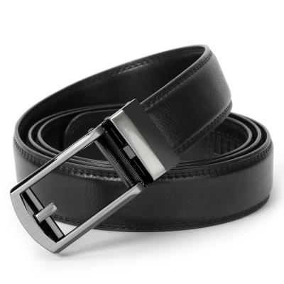 China 3.0cm Width Leather Men Business Belt for sale
