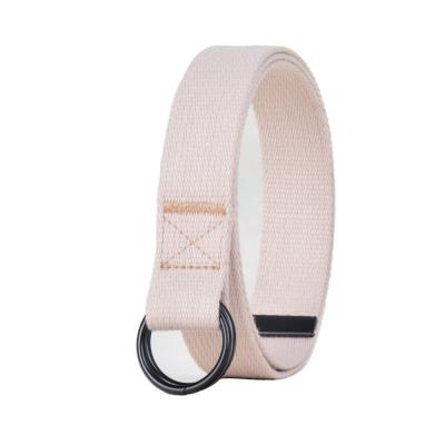Chine Polyester 140cm de la courroie 3cm D Ring Cotton Fabric Belt Canvas de yoga à vendre