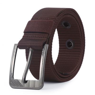 China Sports Tactical Metal Buckle Nylon Belt Waistband Fabric for sale