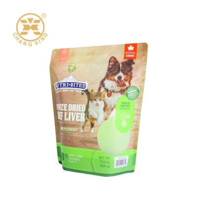 China Grote Grootte10kg 15kg Stong Tribune op Voedsel voor huisdierenzak Plastic Matt Aluminum Te koop