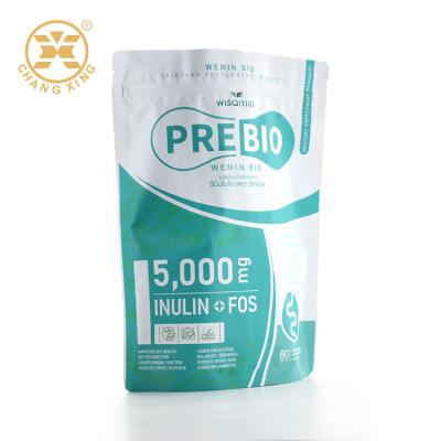 Chine 5lb 10lb 15lb tiennent la poche de tirette pour l'emballage de poudre d'isolat de protéine de lactalbumine à vendre