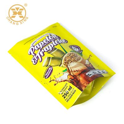 China Food Packaging Supplies Bags Resealable Frozen Fruit Doypack Packaging Bag for sale