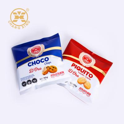 China Custom Printed Snack Packaging Bags Moisture Proof For Chocolate Chips Cookie en venta