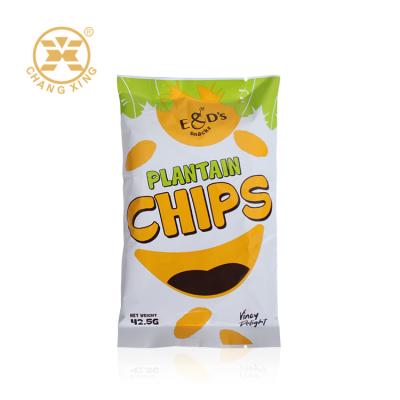 Chine Heat Seal Ziplock Dry Fruit Plastic Packaging Bag Pouch For Banana Chips à vendre