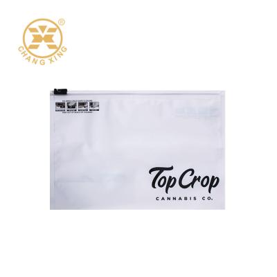 Cina BOPP Resealable Clothing Zipper Zip Lock Bags Pouches With Logo For Apparel in vendita