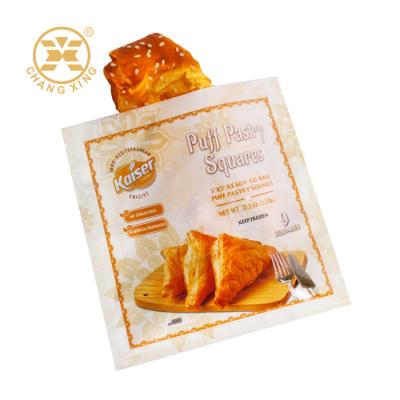 China Custom Heat Sealing Dessert Biscuit Bread Bag LDPE Plastic Bread Packaging Pouch à venda