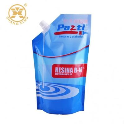 China Standing Up NY PE 2L Detergent Packaging Pouch For Personal Care Product 1kg Stand Up Pouches for sale