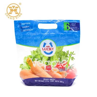 中国 CPP BOPPのプラスチック ジッパー ロック ジッパーの野菜パッキング袋が付いている袋の上の2つのOzの立場 販売のため