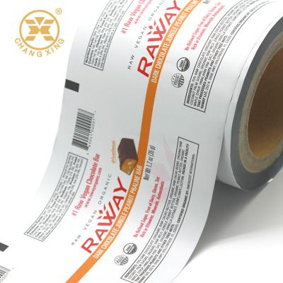 Chine Haute feuille de plastique de finition UV d'enveloppe de rétrécissement de barrière de film froid de joint pour le chocolat à vendre