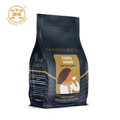 China 100 sacos de empacotamento do café do produto comestível com empacotamento amigável do saquinho de chá de Eco do zíper à venda