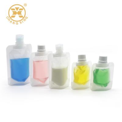 Chine Emballage écologique de savon liquide Flip Plastic Bag With Screw de chapeau en plastique de pp 10ml 50ml à vendre