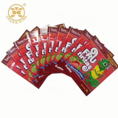 Chine Pochette en papier thermoscellable de confiserie de sac d'emballage alimentaire séchée par PE de 20 microns VMPET à vendre