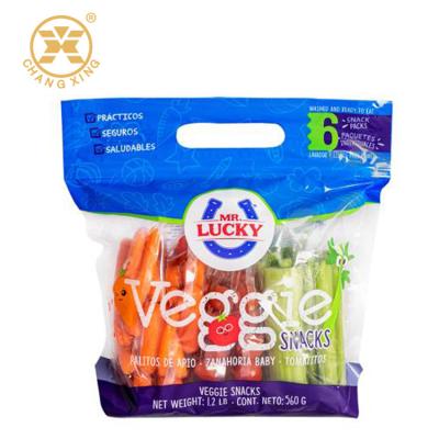 China Fruit Antifog Bopp LDPE Transparent Plastic Bags For Vegetables Packaging for sale
