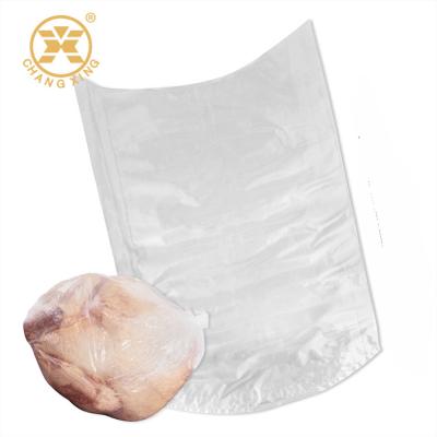 China 750g 1kg Heat Resistance Vacuum Packaging Bag LDPE Vacuum Roasting Turkey Bag for sale