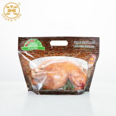 China Barrier Packaging For Roasted Chicken Resealable Microwavable Retort Pouches for sale