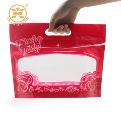 China Takeaway Zipper Top Roast Chicken Packaging  Plastic Bopp Microwave Safe Food Packaging for sale