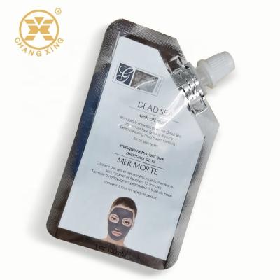 China Wasserundurchlässiger dichtungs-flacher Beutel-Gesichtsreiniger 50g 100g kosmetischer Verpackenseitentaschen-3 zu verkaufen