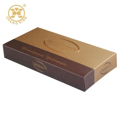 China UV Coating Chocolate Candy Gift Boxes Baklava Packaging Boxes Paper And Cardboard Packaging for sale