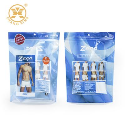 Cina 50 micron dell'abbigliamento della radura dello zip dei sacchetti di plastica della serratura di supporto d'imballaggio di Mylar sulle borse in vendita