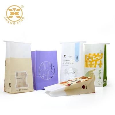 中国 Ecoの友好的なガセットのパン屋のパン包装はSGSによってリサイクルされるプラスチック包装袋を袋に入れる 販売のため