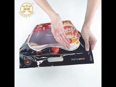 Gravure VMPET Roast Chicken Packaging Zipper Window Front Eco Friendly Stand Up Pouches