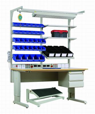 China Heavy Duty Garage Anti Static Workbench Electronic Technician Working Table for sale