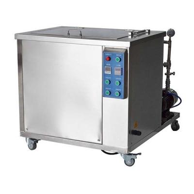 China Stainless Steel Ultrasonic Industrial Cleaning Equipment With Oil Filter System for sale