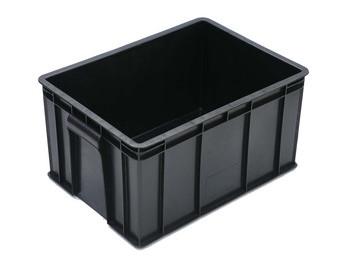 China Custom Size ESD Box Injection Plastic Heavy Components Packing Storage for sale