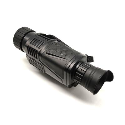 China 5x40 Night Vision Adjustable Zoom Monocular Telescope For Spy And Night Walking for sale