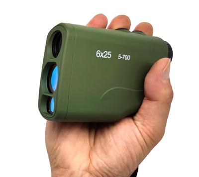 China Lithium Battery Rechargeable Golf Rangefinder 6x25 905nm Invisible Laser for sale