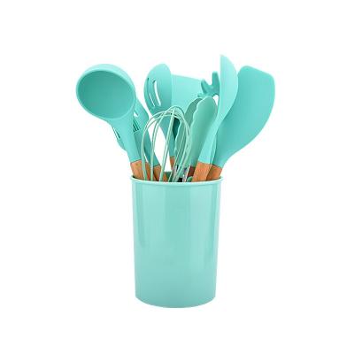 China Nonstick Food Grade Silicone Cooking Utensils Set Withstand High Temperatures for sale