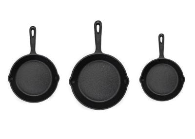 China Non-Stick Cast Iron Skillet: Perfect For Healthy Cooking And Easy Clean-Up 16/20/24cm à venda