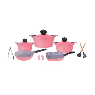 China Factory Direct Cooking Pot Set Cookware Pots And Pans Cookware Sets Cooking for sale