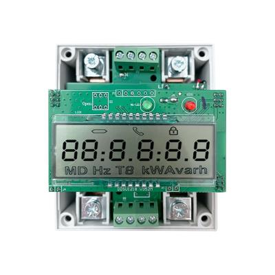 China Class 1.0 Accuracy Din Rail Energy Meter Wifi Din Rail Smart Meter Single Phase for sale