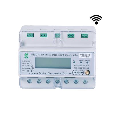 China -25℃ To +55℃ Din Rail Power Meter 3 Phase Smart Meter And Prepaid Meter for sale