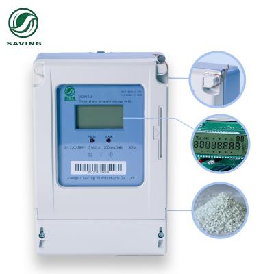 China 3 Phase Smart Prepaid Energy Meter Electric Lcd Wireless Prepaid Meter For Home for sale