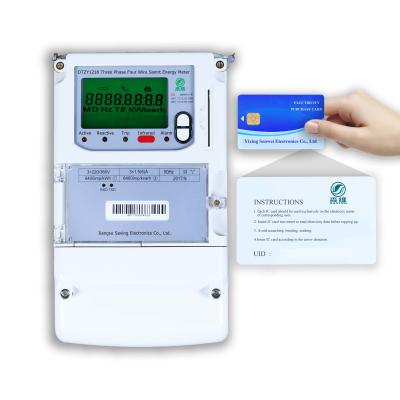 China 1.5W Three Phase Prepaid Energy Meter Ct Programmable Remote Control Energy Meter for sale