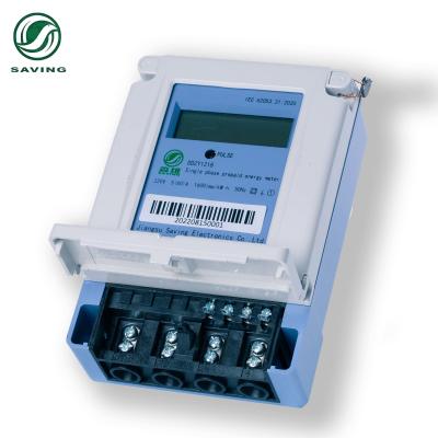 China Single 3 Phase Digital Prepaid Electronic Energy Meter Lcd Display With GPRS for sale